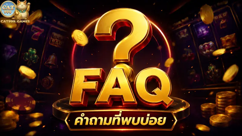 FAQ cat999 รวมคำถามที่พบบ่อยและวิธีแก้ปัญหาใน 1 นาที