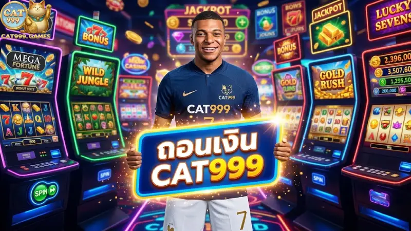 ถอนเงิน CAT999 ระบบออโต้ ได้เงินจริง 100% รวดเร็วใน 1 นาที