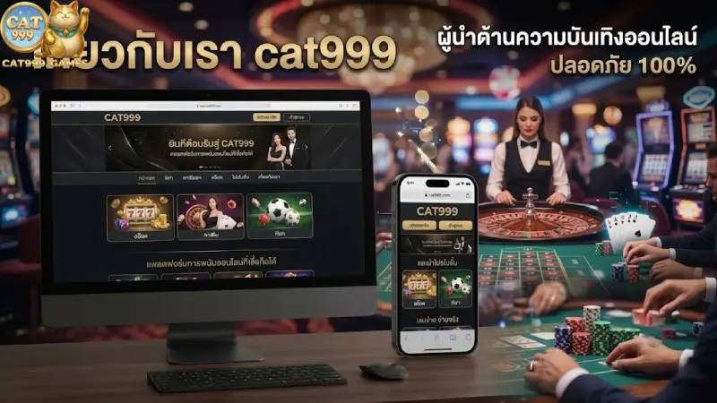 เกี่ยวกับเรา cat999 เว็บตรงคาสิโนออนไลน์ มั่นคง ปลอดภัย 24 ชม.
