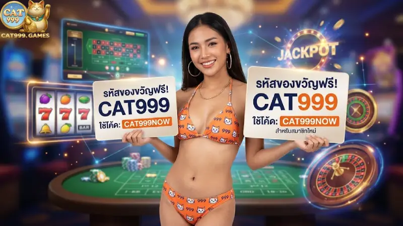 แจก Giftcode CAT999 ล่าสุด รับเครดิตฟรี ถอนได้จริง 100%